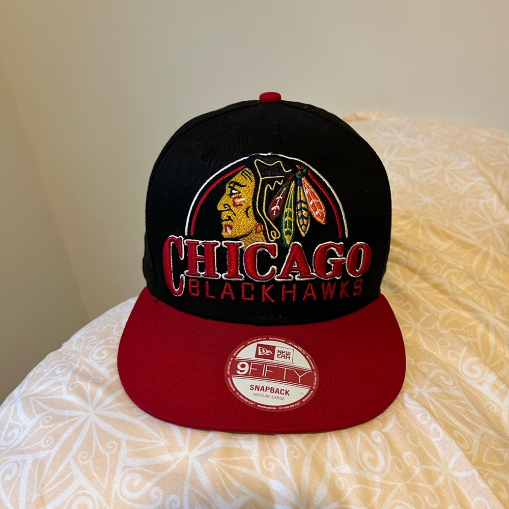 Chicago Blackhawks New Era snapback hat
